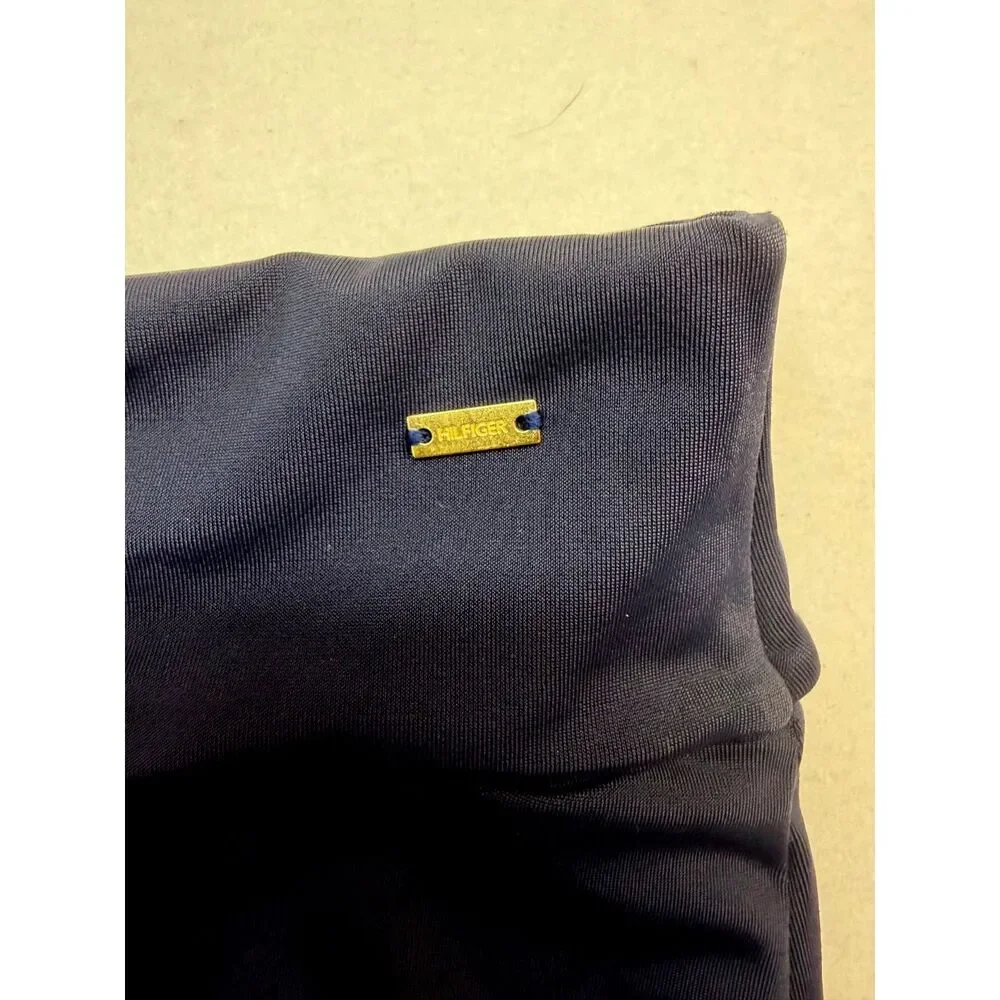 Tommy Hilfiger Navy Blue Swim Skirt Pull on Wm's Size M Lower Classic Nautical